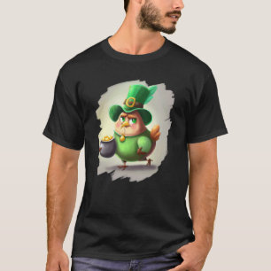 Kyckling Leprechaun St Patricks Day Kyckling 4 T Shirt