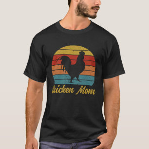 Kyckling Mamma Retro Kyckling Ägare Kyckling Kyck T Shirt