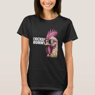 Kyckling Mamma Söt Höna Tupp Hönshus Jordbruk Fåge T Shirt