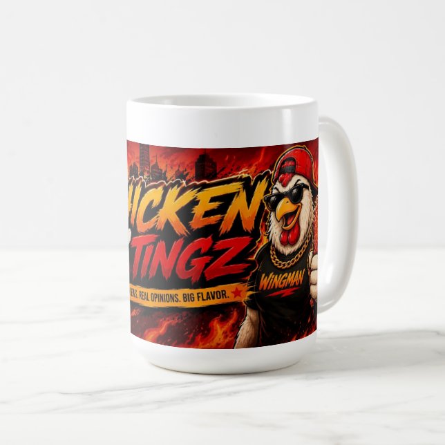 kyckling N' tingz Kaffemugg (Framsida höger)