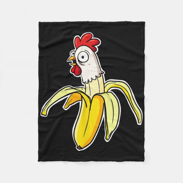 Kyckling Nana  Fleecefilt (Framsidan)