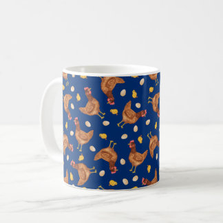 Kyckling och ägg kaffemugg