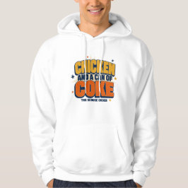 Kyckling och en burk cola - Scouse Meme Design Hoodie