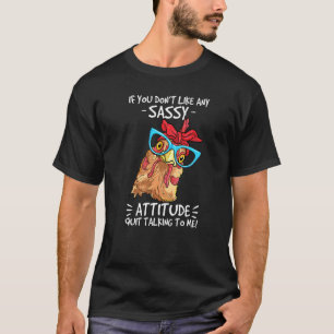 Kyckling Om Du Inte Gillar Min Fräcka Attityd Bond T Shirt
