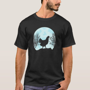 Kyckling På Natten Före Moon Farm Kyckling Viskare T Shirt