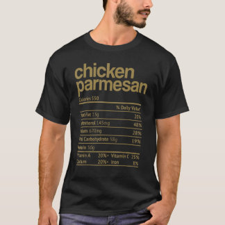 Kyckling Parmesan Nutrition Fakta Thanksgiving Ch T Shirt