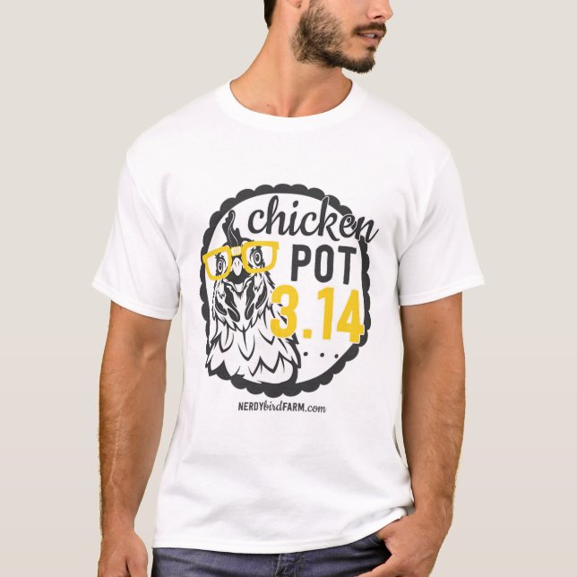 Kyckling Pot 3.14  T Shirt (Framsida)