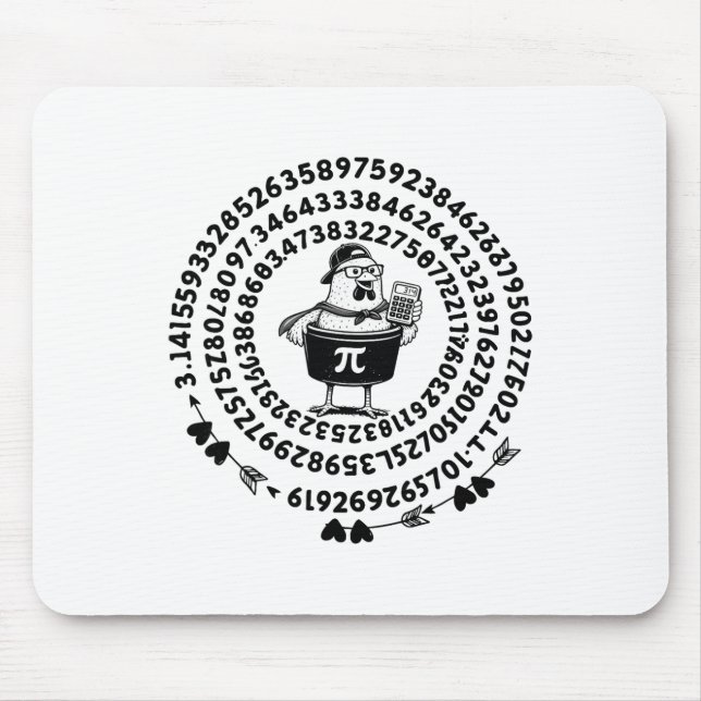 Kyckling Pot Holding Calculator Math Teacher Pi Da Musmatta (Framsidan)