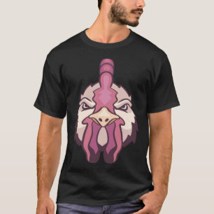 Kyckling retro män kvinnor tupp kyckling t shirt