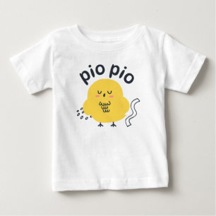 Kyckling som sjunger Pio Pio T Shirt