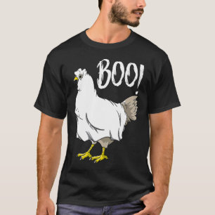 Kyckling Spöke Boo Kycklingbonde Halloween T Shirt