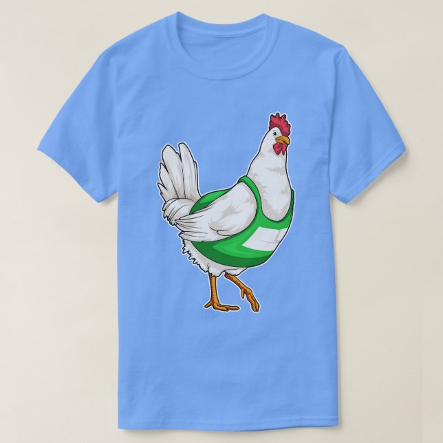Kyckling Springer Running Sports T Shirt (Design framsida)