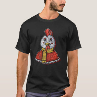Kyckling T-shirt Kvinnor Män Gård Höna Avel Pantom