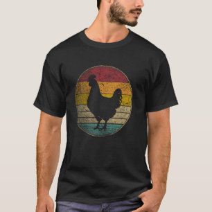 Kyckling -Vintage Distressed Retro Silhouette 60s T Shirt