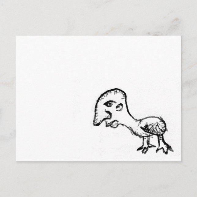 Kyckling Vykort (Framsida)