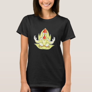 Kyckling Yoga För Yoga Övningar Meditation T Shirt