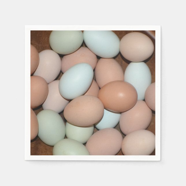 Kycklingägg Pappersservett (Framsidan)