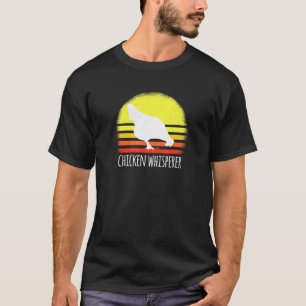 Kycklingälskare Kycklingbonde Retro Kycklingsnacka T Shirt