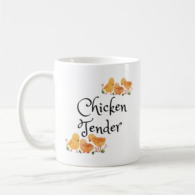 Kycklinganbudsinfordran med Chickar Kaffemugg (Vänster)