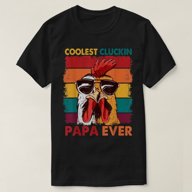 Kycklingar är mina spritdjur Chicken T Shirt (Design framsida)