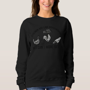 Kycklingar är som potatis Chip som man inte kan ha T Shirt
