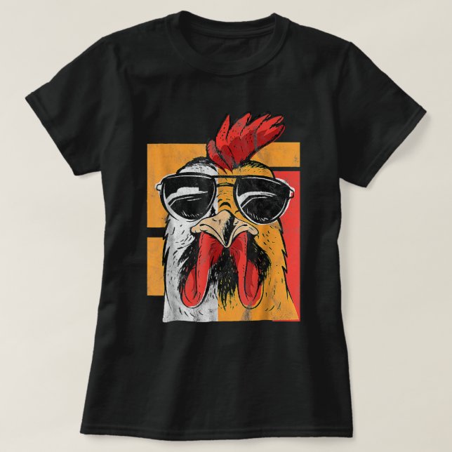 Kycklingar är som potatis Chip som man inte kan ha T Shirt (Design framsida)