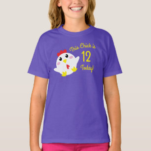 Kycklingar Födelsedagsfest Kids T Shirt