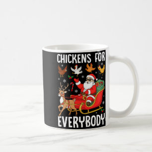Kycklingar För Alla Santa Kycklingbonde Komfort Kaffemugg