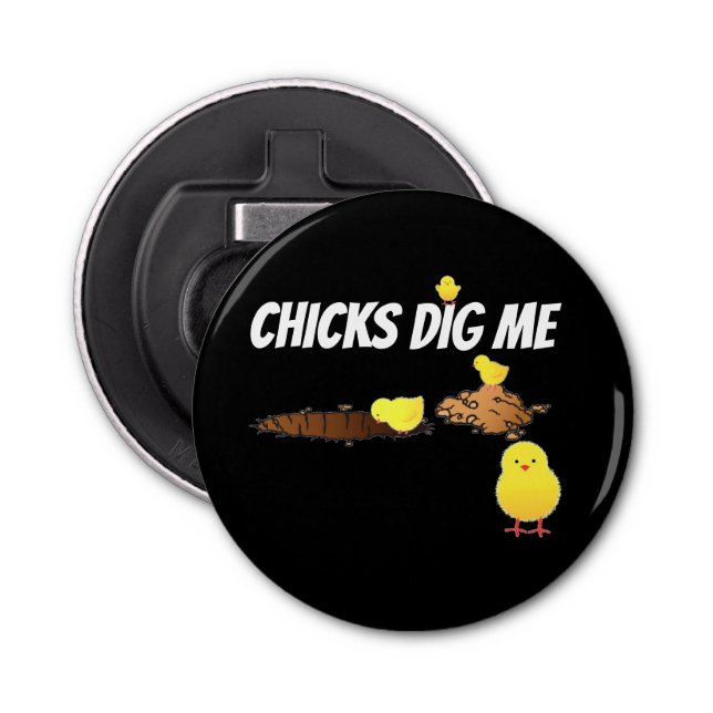 KYCKLINGAR GRÄVER MIG FLASKÖPPNARE (Framsidan)