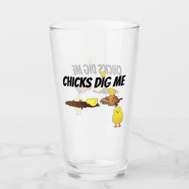 KYCKLINGAR GRÄVER MIG GLASKOPP