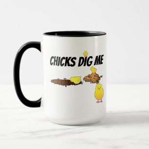 KYCKLINGAR GRÄVER MIG MUGG
