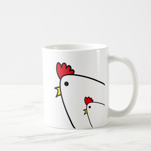 Kycklingar Kaffemugg (Höger)