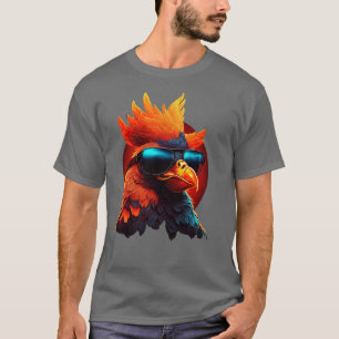 Kycklingar med solglasögon 3 t shirt