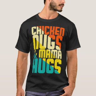 Kycklingar och Mamma Hugs Nugget Älskare Kids Todd T Shirt