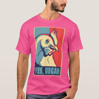 Kycklingar poster vegan t shirt