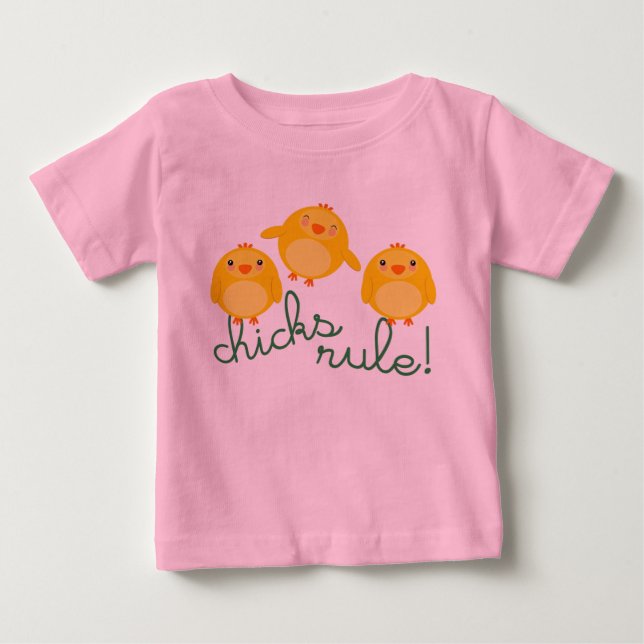 KYCKLINGAR REGELAR! - t-shirt (Framsida)