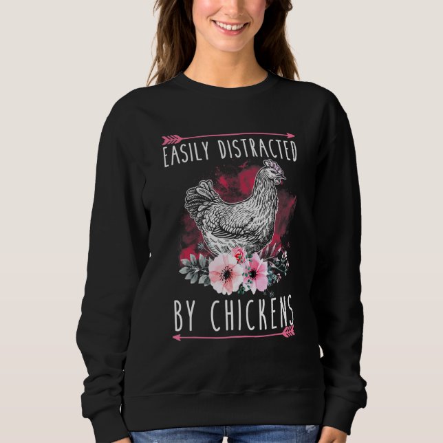 Kycklingar som lätt sprids av kycklingar för kyckl t shirt (Framsida)