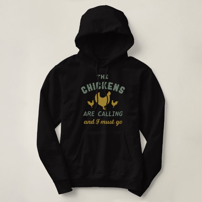 Kycklingarna kallar Vintage Land Farmer Ho T Shirt (Design framsida)