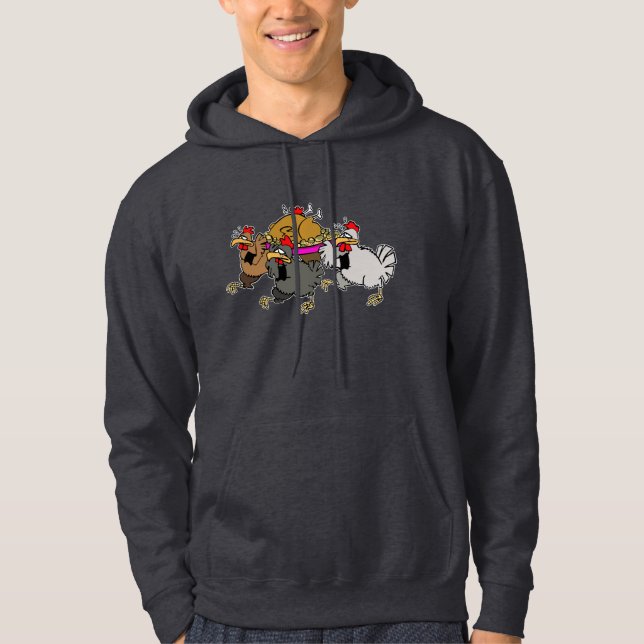 Kycklingbegravning Hoodie (Framsida)