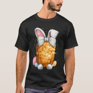 Kycklingbit Nug Påskharen Ägg Kaninöron T Shirt