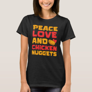 Kycklingbitar Fred Frid Kyckling Snabbmat T Shirt
