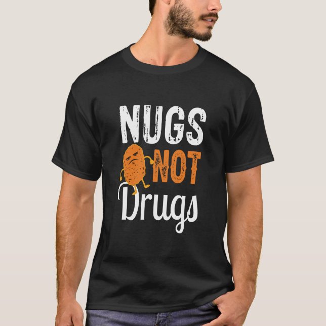 Kycklingbitar Kycklingbitar Nugs Inte Droger  3 T Shirt (Framsida)