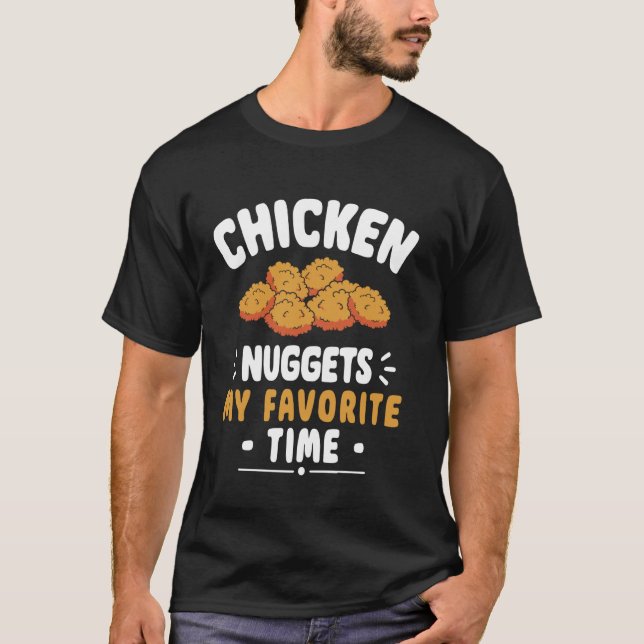 Kycklingbitar Min Favoritsäsong T Shirt (Framsida)