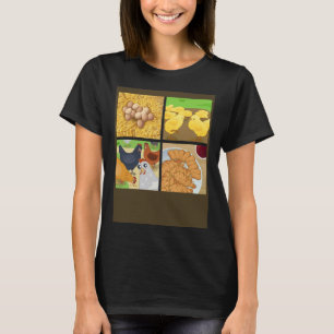 Kycklingbitar Nug Life Stekt Kyckling T Shirt