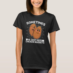 Kycklingbitar Snabbmat Matrecept T Shirt