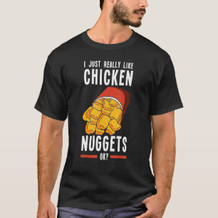 Kycklingbiten Jag älskar stekt kycklingbiten snabb T Shirt