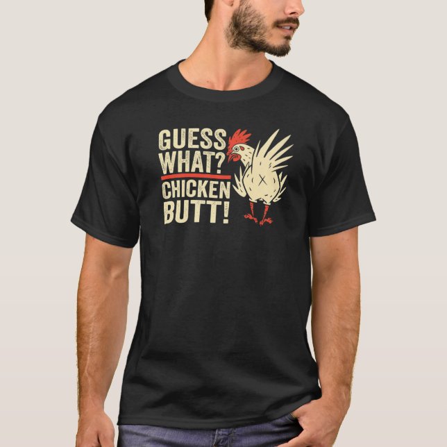 KycklingButt T Shirt (Framsida)