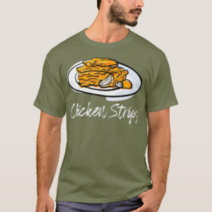 Kycklingcentraler Fried Tenders Hett Vingar Finger T Shirt