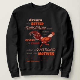 Kycklingcitat Kvinnotröja T Shirt