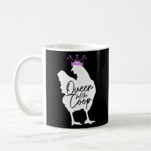 Kycklingdrottning vid Coop Chicken Mamma Kaffemugg